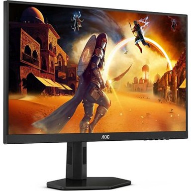 AOC Monitor 23.8" 24G4X, FHD, IPS, 180Hz, 1ms, 300cd/m2, G-Sync, pivot, zvučnici, crni